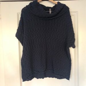 Gap cowl neck short sleeved sweater